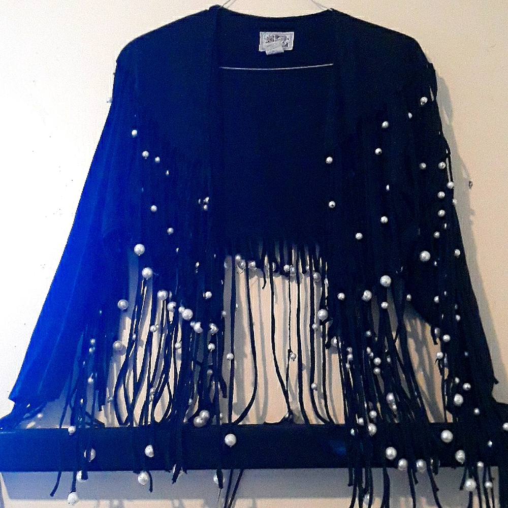 Black Jacket with beads